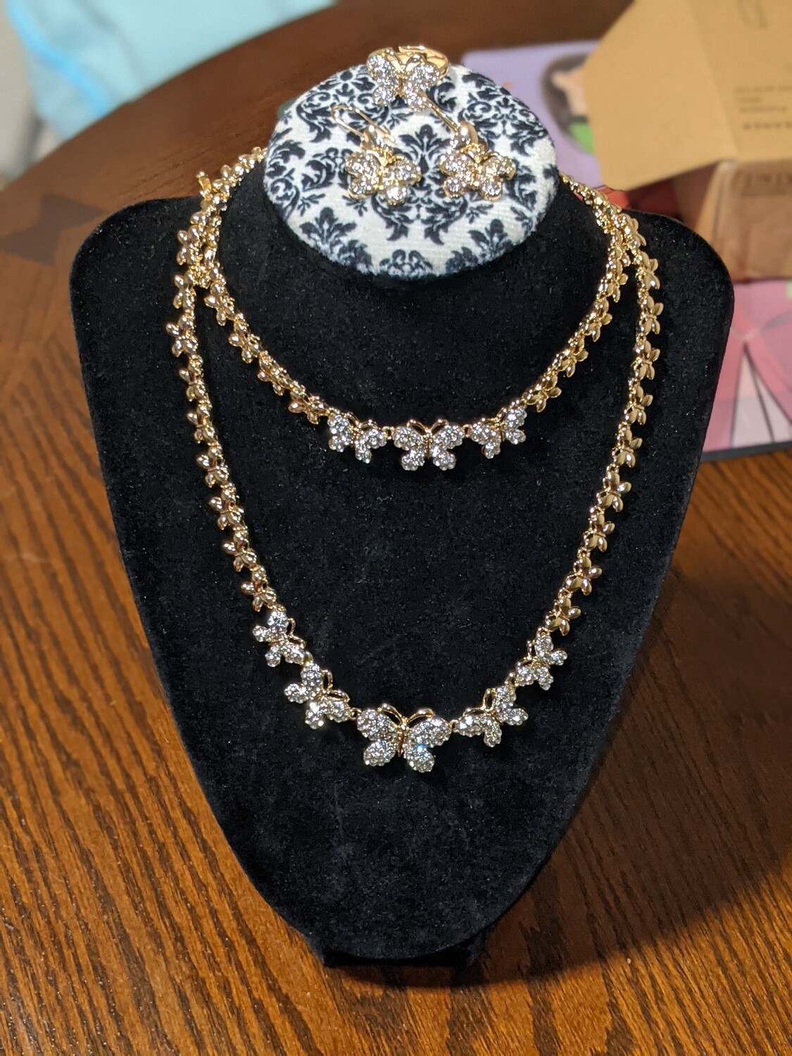 Butterfly Necklace Set