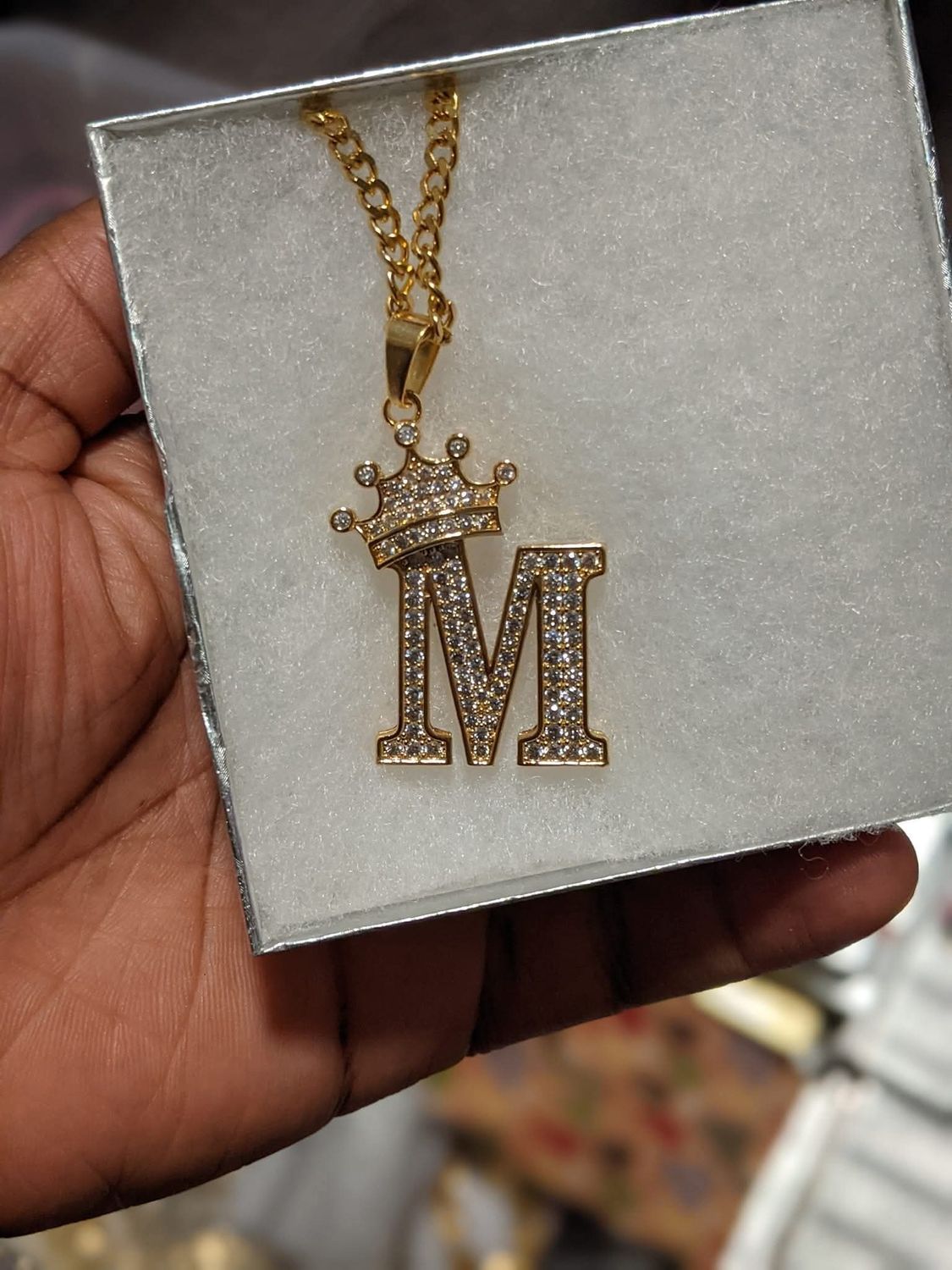 Gold Initial Necklace