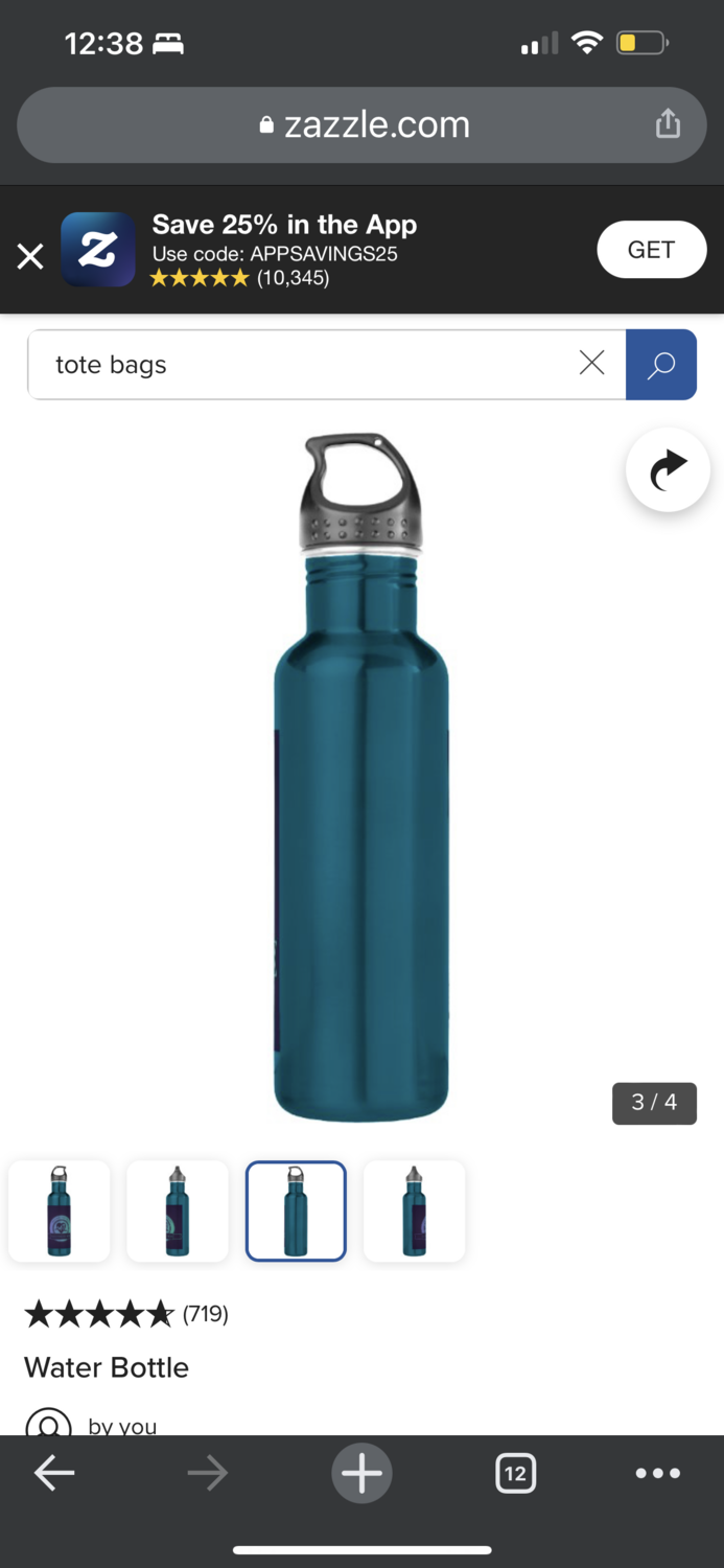Aluminum Water Bottle