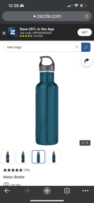 Aluminum Water Bottle