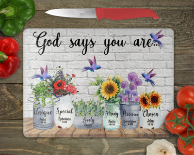 God says you are...