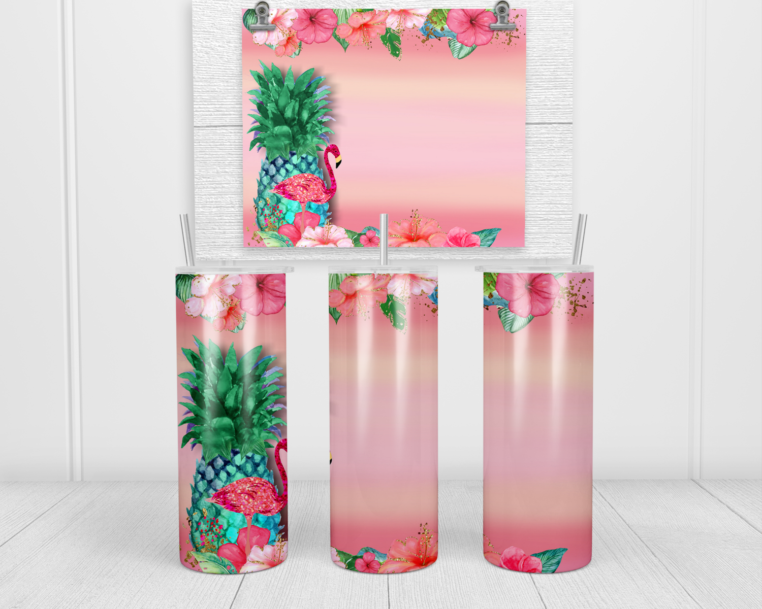 Pineapple &amp; Flamingo