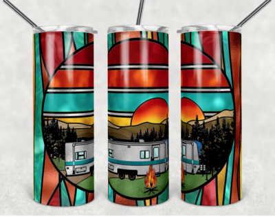 Vale - Stained Glass Large Camper
