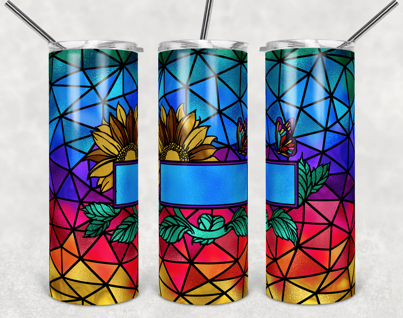 Vale - Stained Glass Sunflower