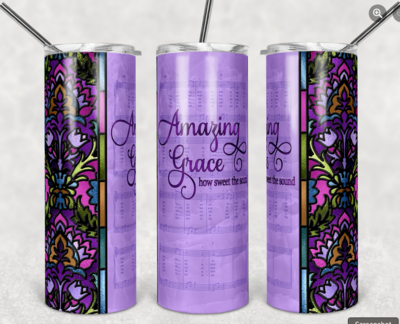 Vale - Stained Glass Amazing Grace