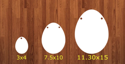 Egg Shape MDF Board