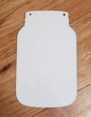 Mason Jar MDF Board