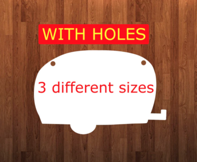 Camper Shaped MDF Board