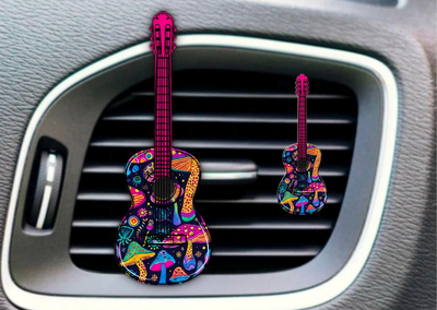 Guitar Acrylic Vent Clips