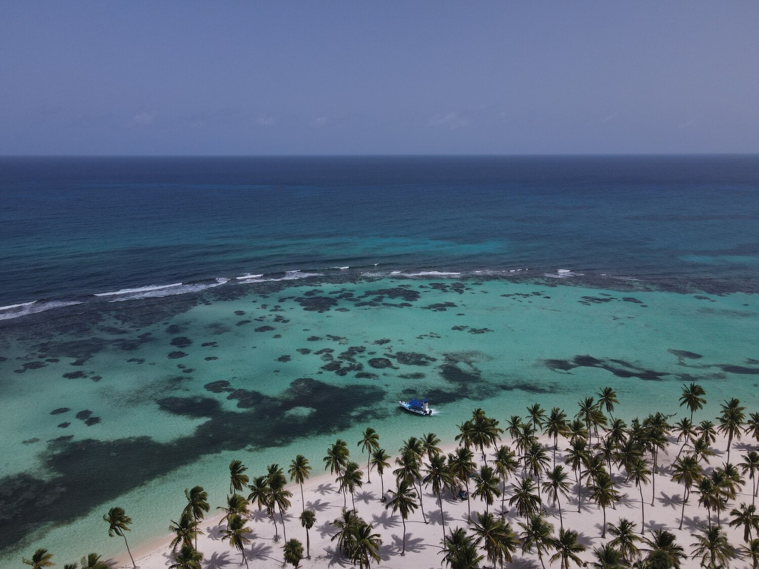 Aida at La Romana port: Saona Island