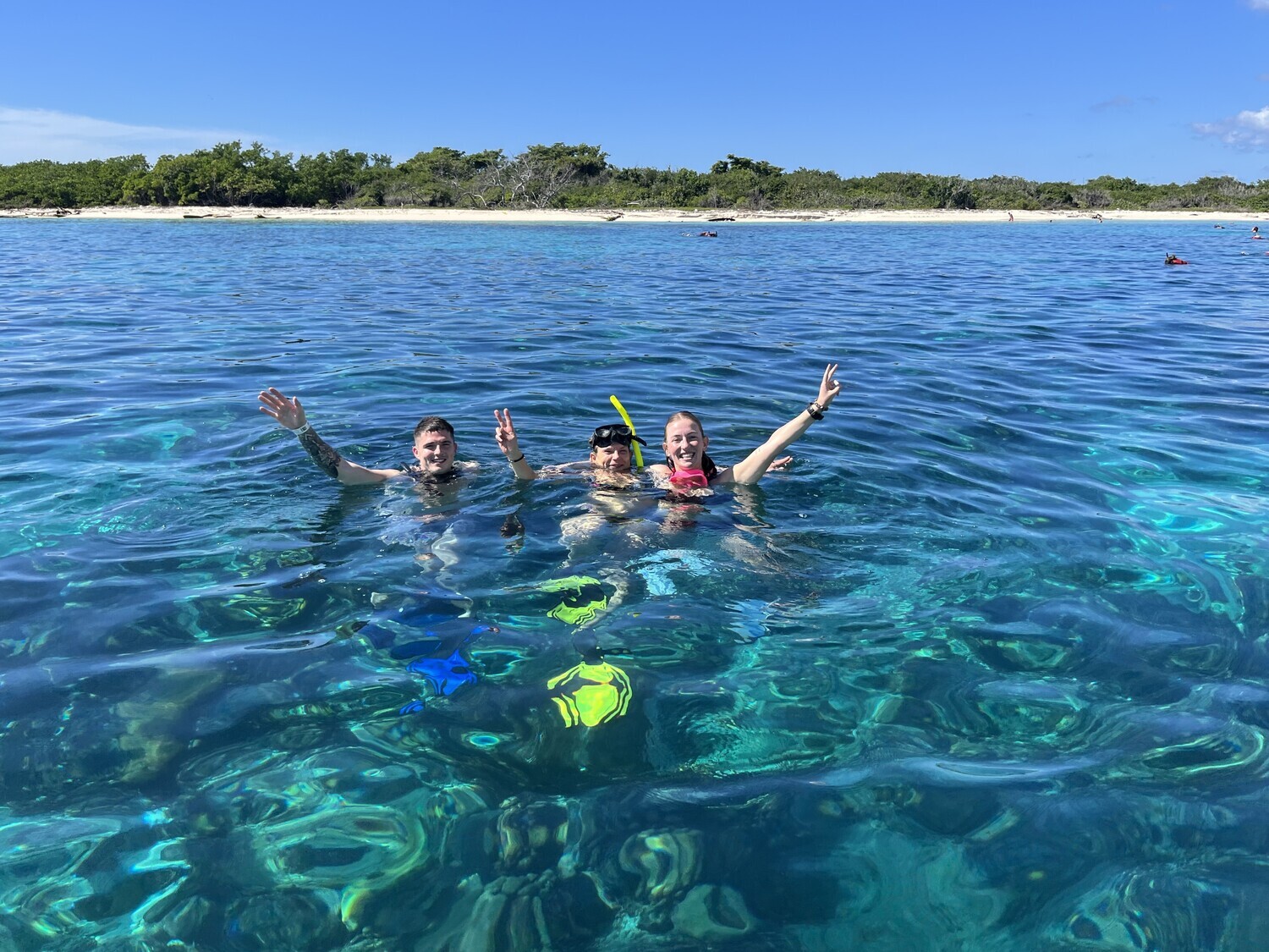 Mein Schiff at La Romana port: Snorkeling at Catalina Island