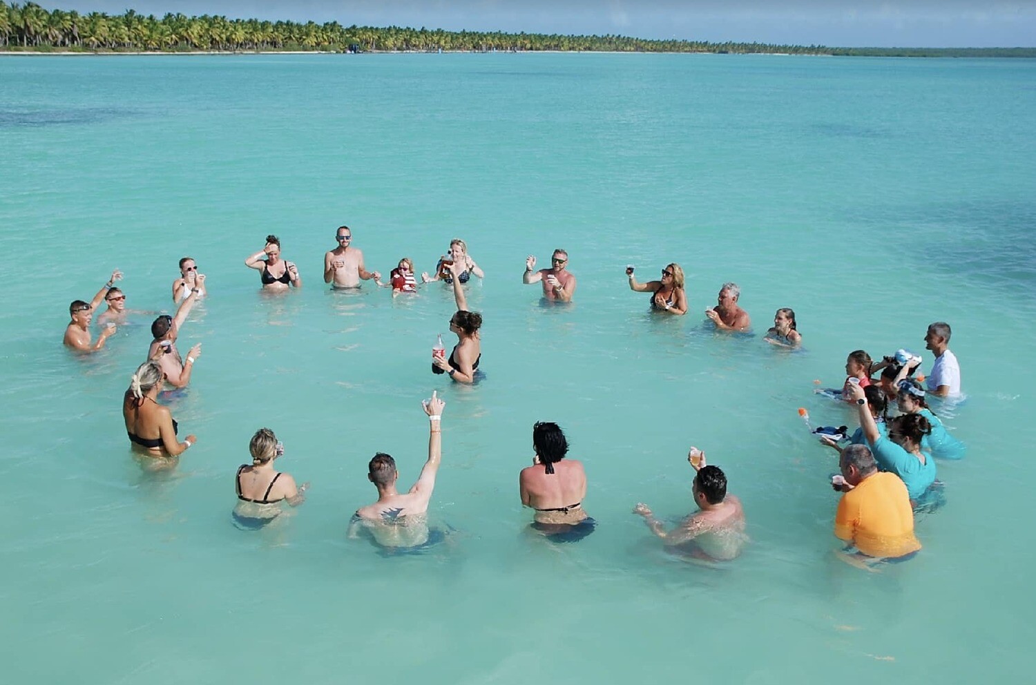 Costa at La Romana port: Saona Island