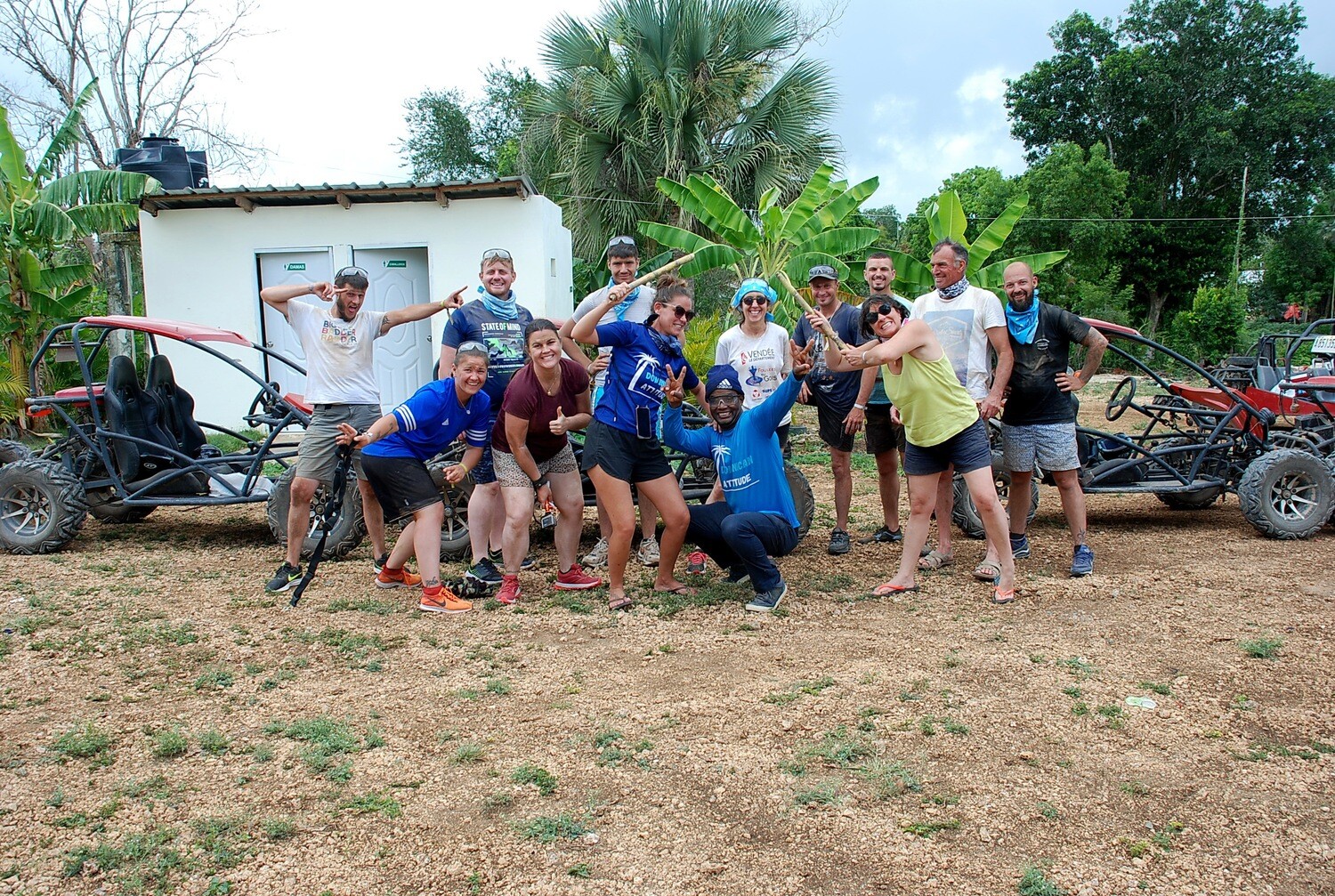 From La Romana port: Buggy tour