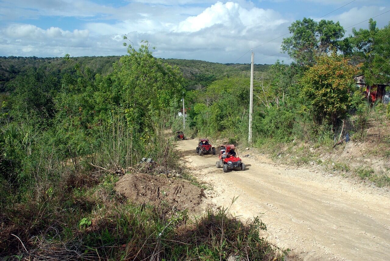 From La Romana port: Buggy tour