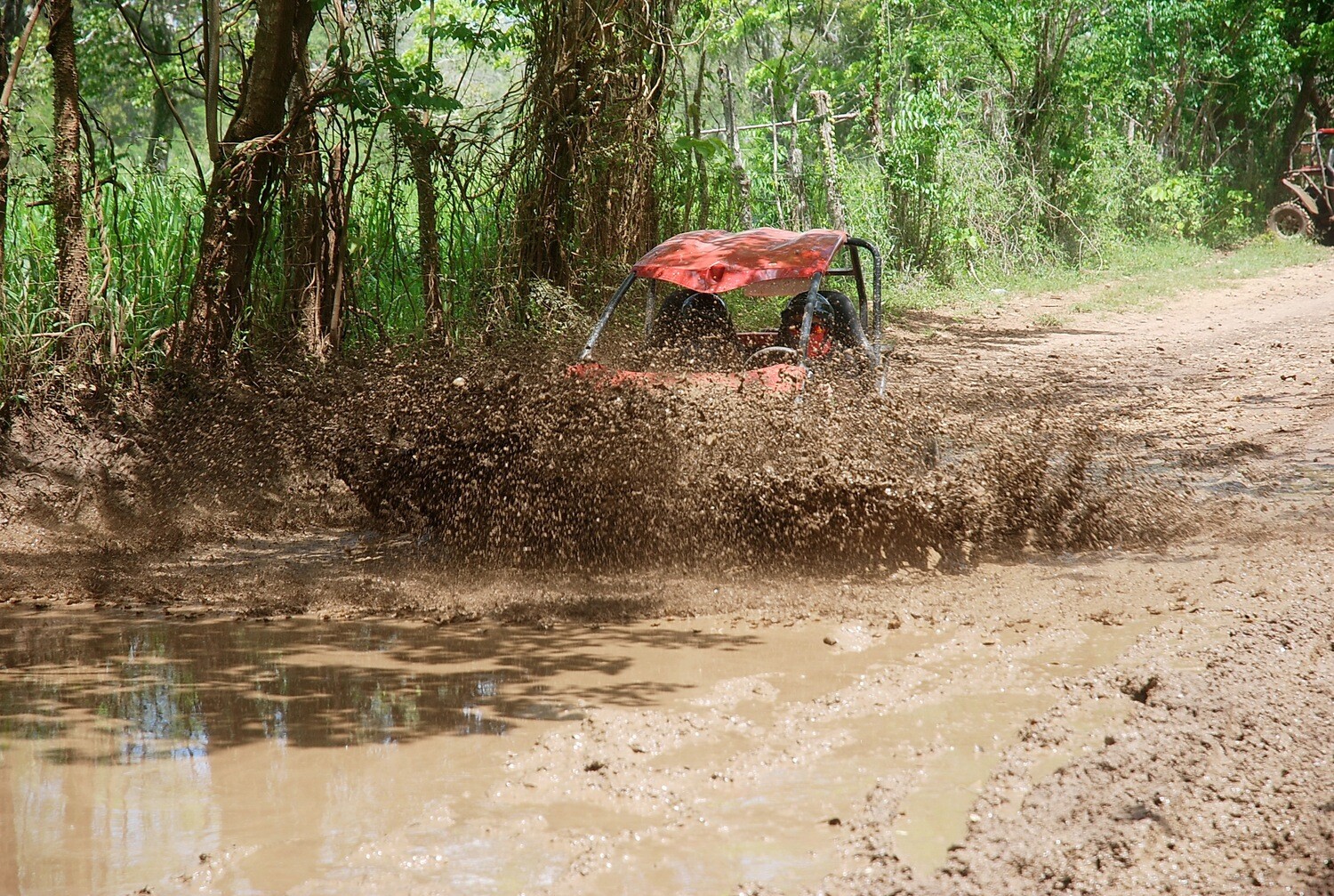 From La Romana port: Buggy tour