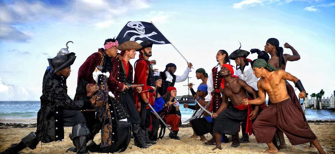 Bateau pirates des Caraïbes