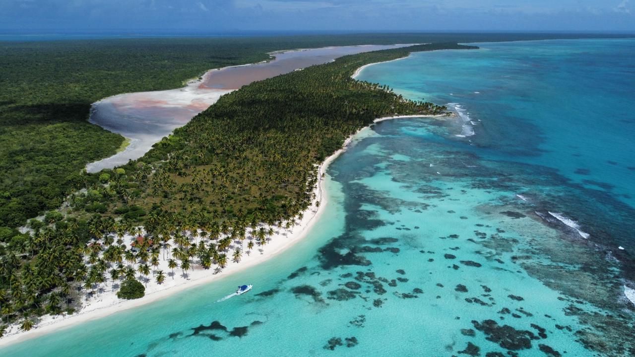 Marella Discovery at La Romana port: Saona Island