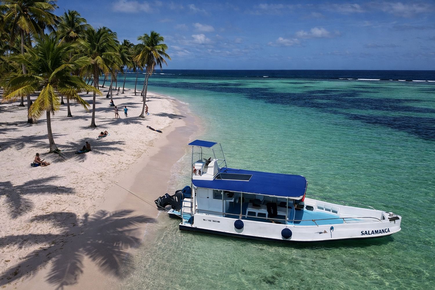 EXCURSION EN BATEAU CONFORTABLE MANO JUAN, CANTO, EL TORO