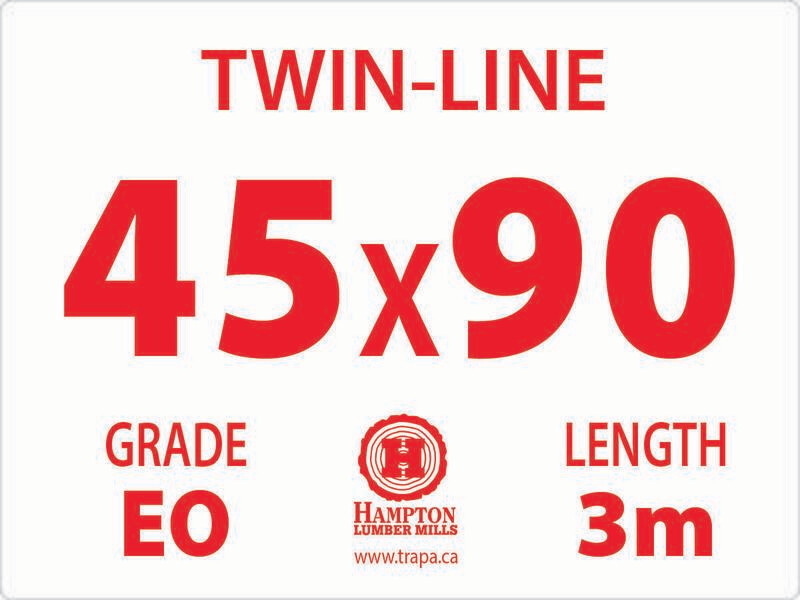 Twin-Line Labels - 500 Per Roll - Minimum 1,000 Per Item