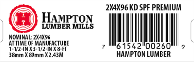 Home Depot End Tags - 2,000 Per Roll - Minimum Order 10 Rolls Per Item