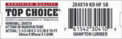 Top Choice Tags - 2,000 Per Roll - Minimum Order 10 Rolls Per Item