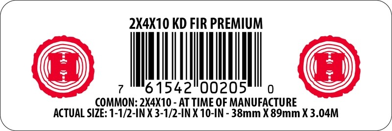 HAMPTON LABELS - 1,000 Per Roll - Order Per Roll