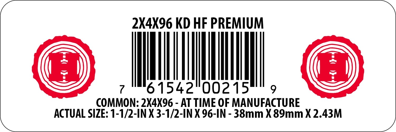 2X4X96 KD HF PREMIUM - 00215-9