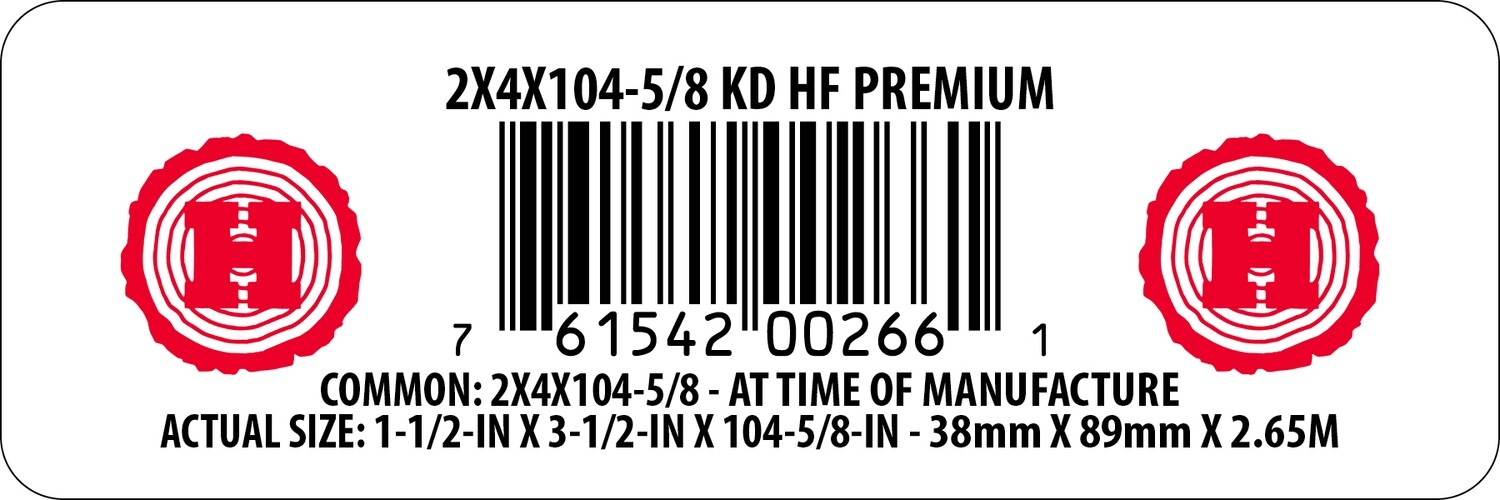 2X4X104-5/8 KD HF PREMIUM - 00266-1