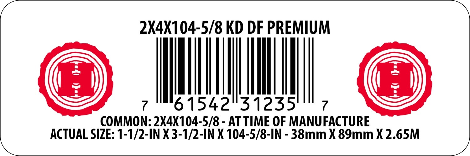 2X4X104-5/8 KD DF PREMIUM - 31235-7