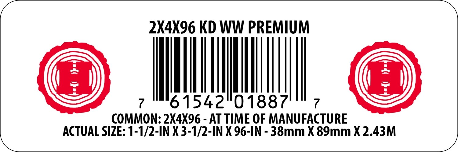 2X4X96 KD WW PREMIUM - 01887-7