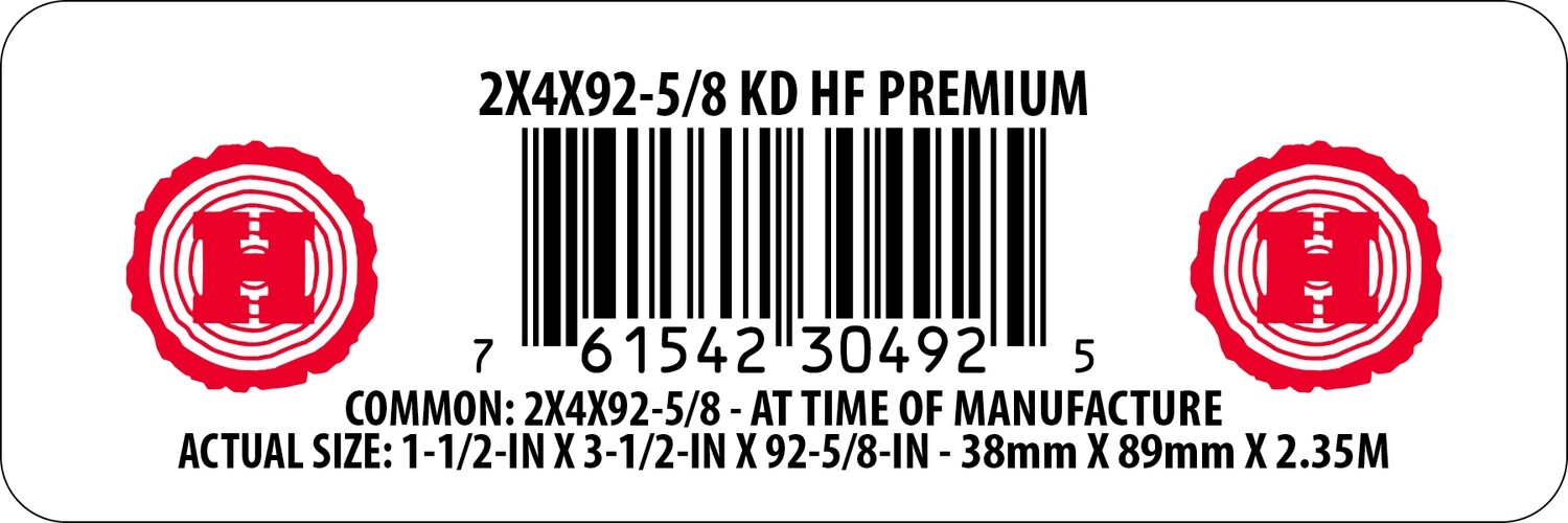 2X4X92-5/8 KD HF PREMIUM - 30492-5
