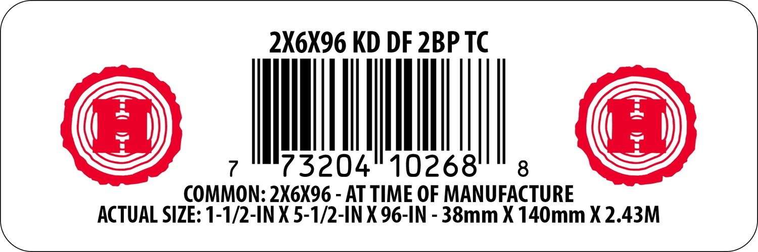 2X6X96 KD DF 2BP TC - 10268-8