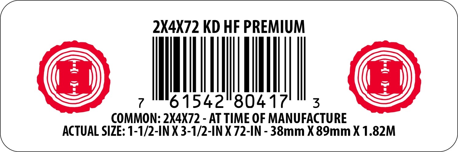 2X4X72 KD HF PREMIUM - 80417-3