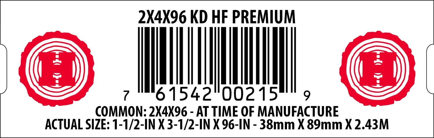 2X4X96 KD HF PREMIUM - 00215-9