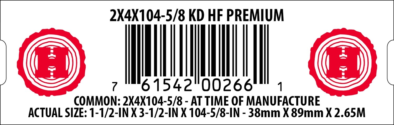 2X4X104-5/8 KD HF PREMIUM - 00266-1