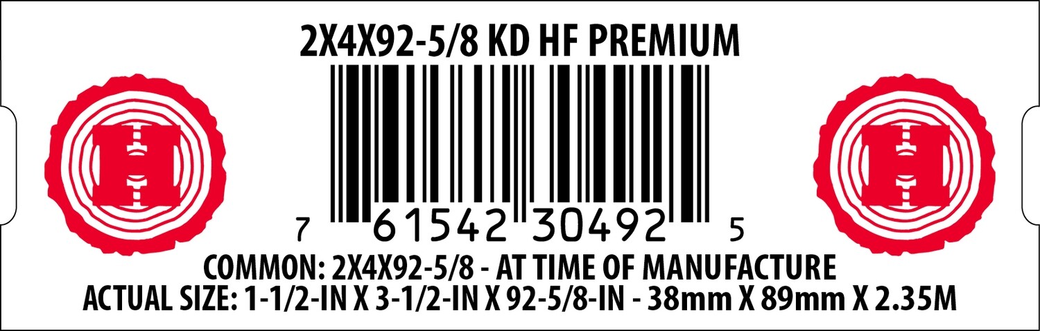 2X4X92-5/8 KD HF PREMIUM - 30492-5