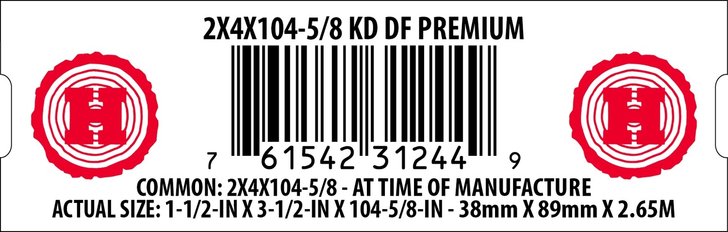 2X4X104-5/8 KD DF PREMIUM - 31244-9