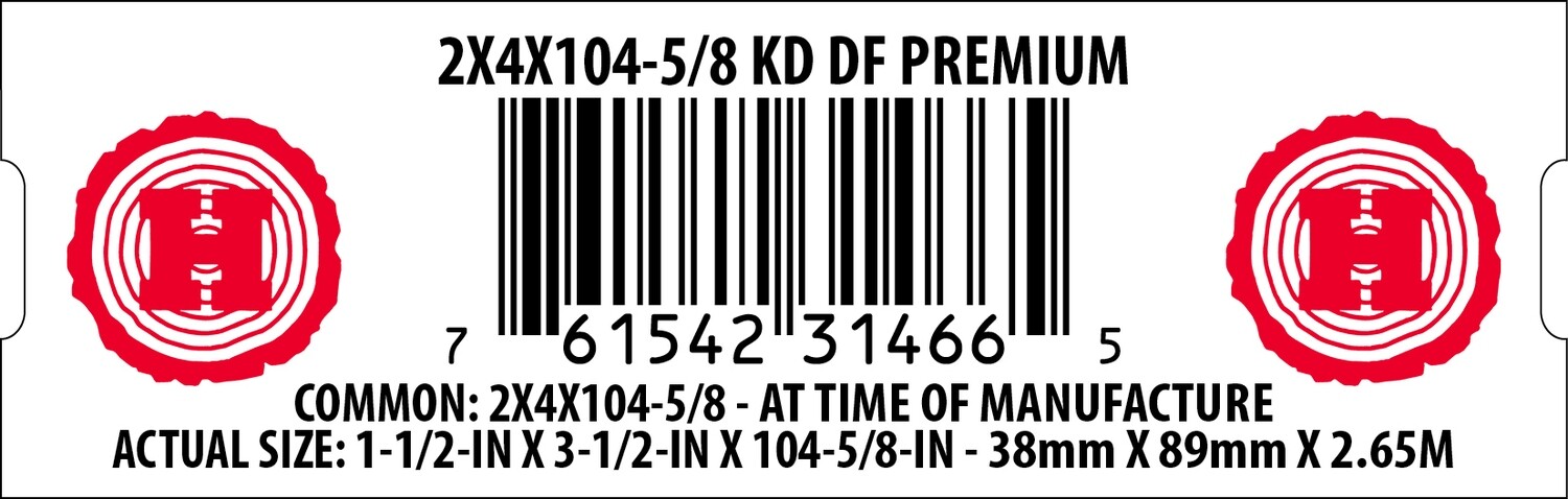 2X4X104-5/8 KD DF PREMIUM - 31466-5