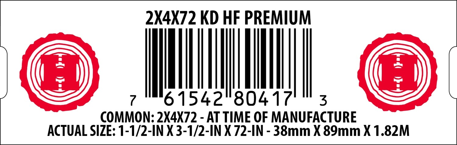 2X4X72 KD HF PREMIUM - 80417-3