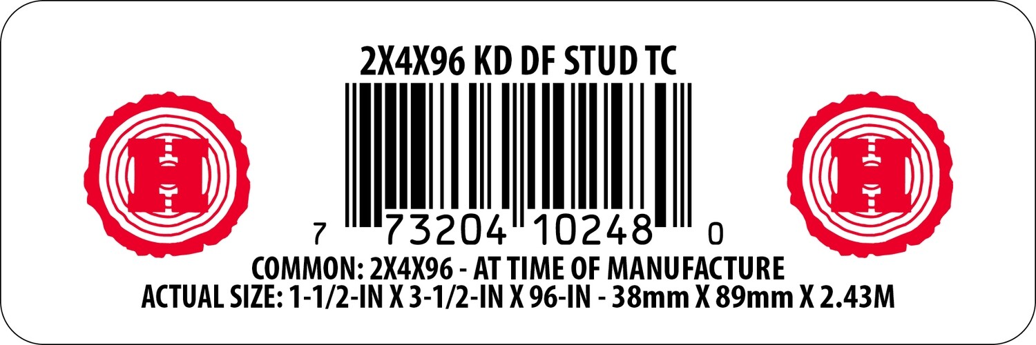 2X4X96 KD DF STUD TC - 10248-0