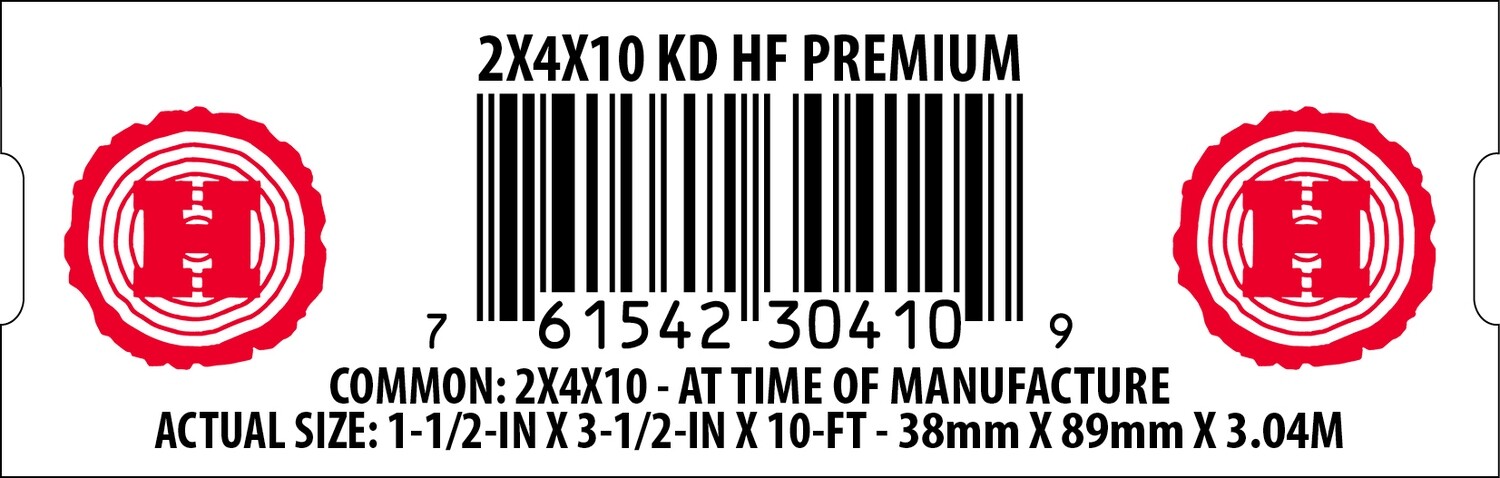 2X4X10 KD HF PREMIUM - 30410-9