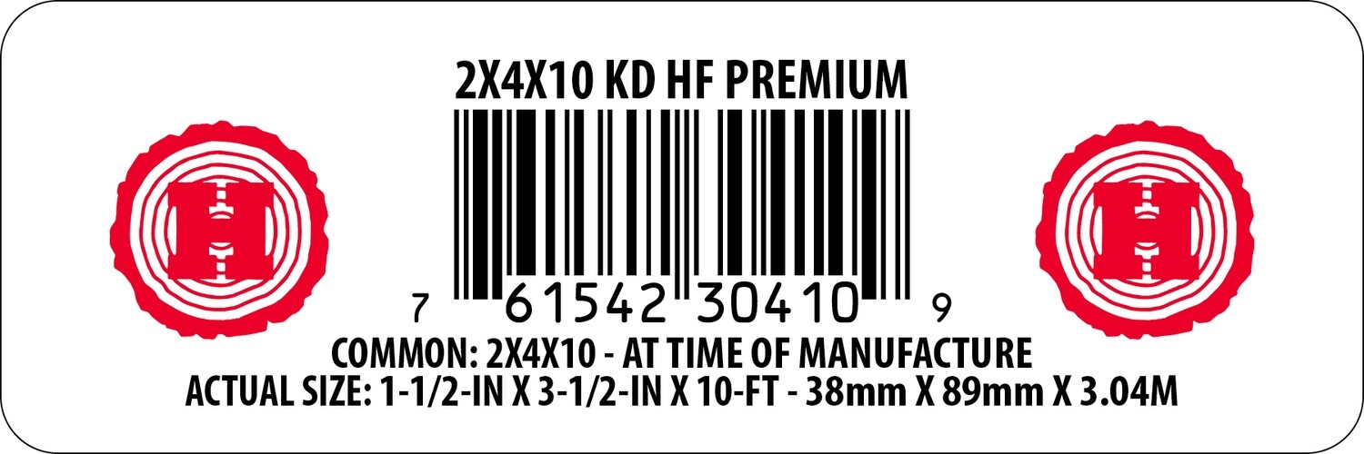 2X4X10 KD HF PREMIUM - 30410-9