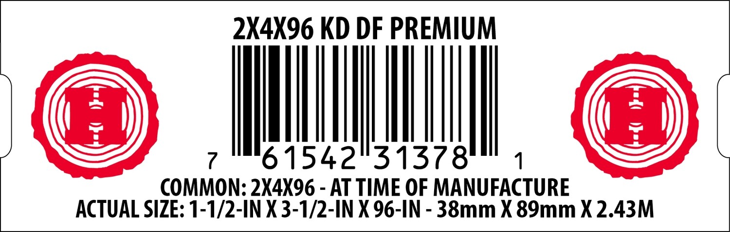 2X4X96 KD DF PREMIUM - 31378-1