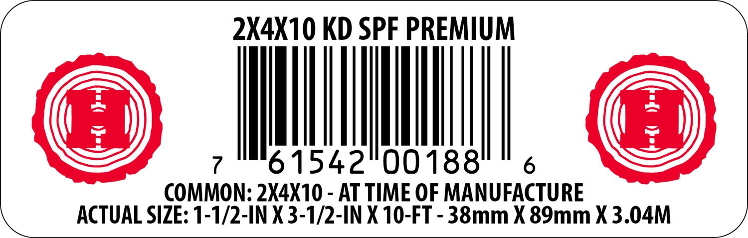 2X4X10 KD SPF PREMIUM - 00188-6