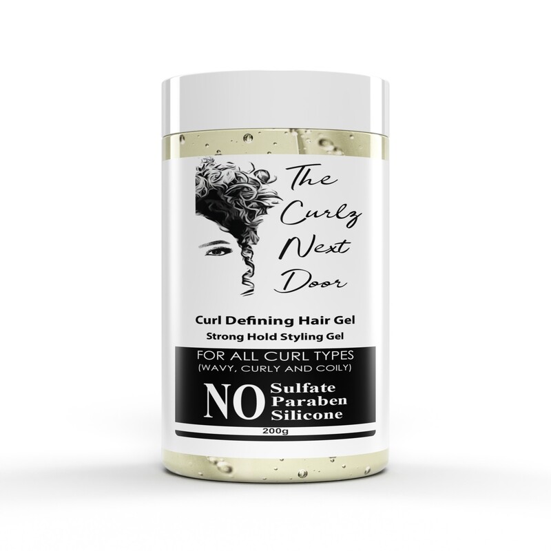 Curl Defining Hair Gel  (Mega Hold Styling Gel)