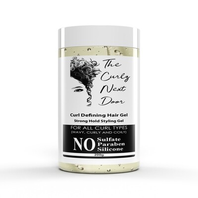Curl Defining Hair Gel  (Mega Hold Styling Gel)