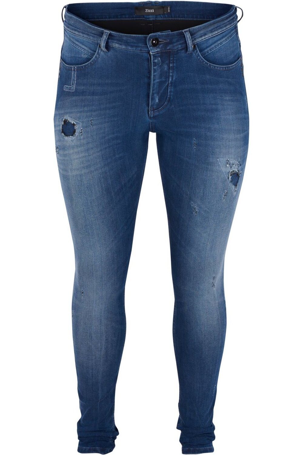 Jeans Zizzi Amy destroyed effects