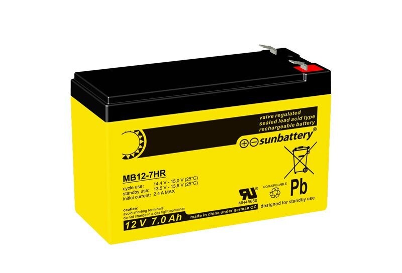 SUN Battery MB12-7.0HR