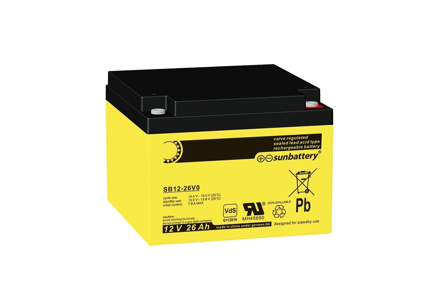 SUN Battery SB12-26V0