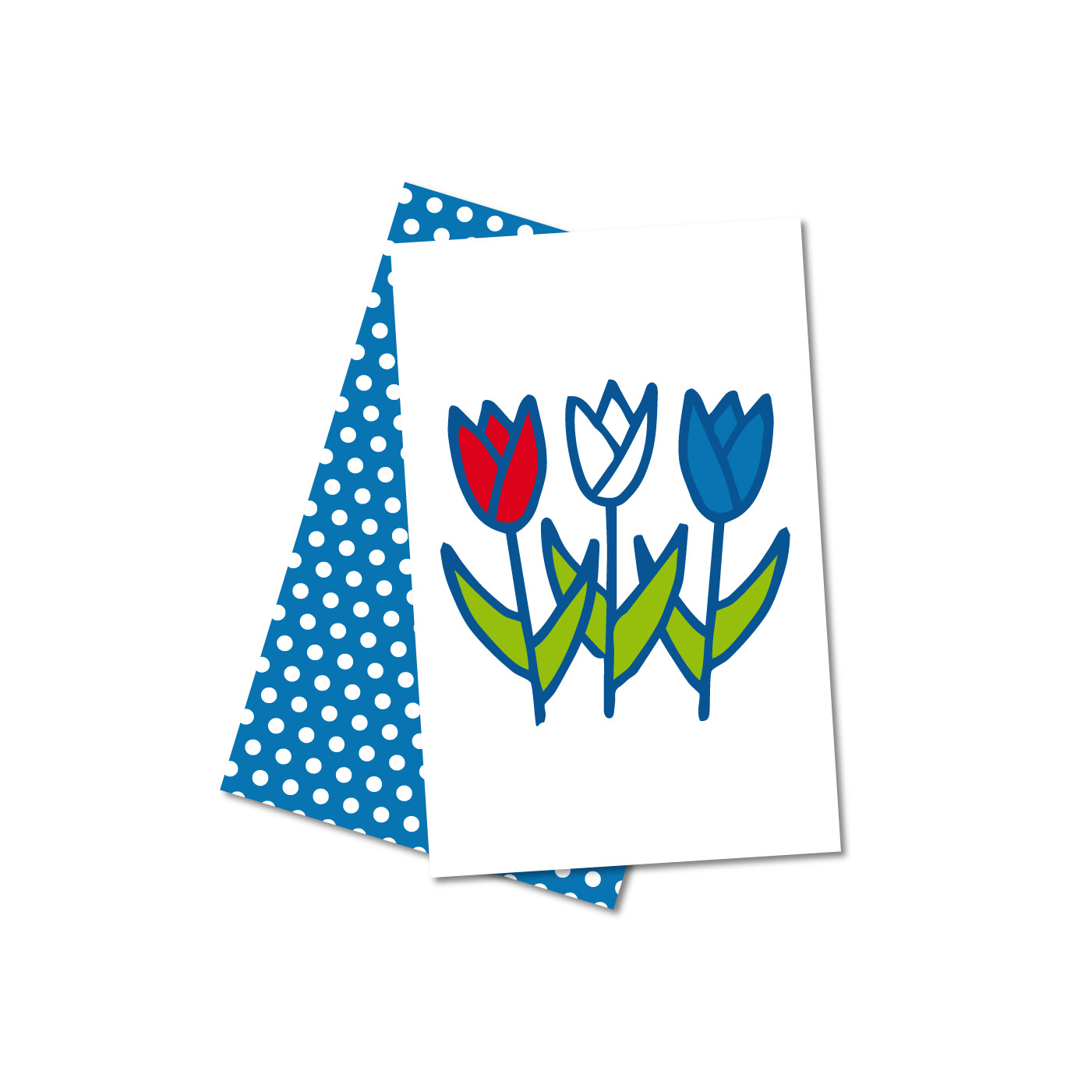 Cadeaukaartjes Tulpen  2-set